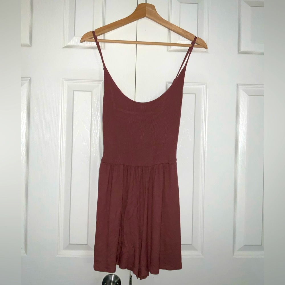 Target romper - light maroon color